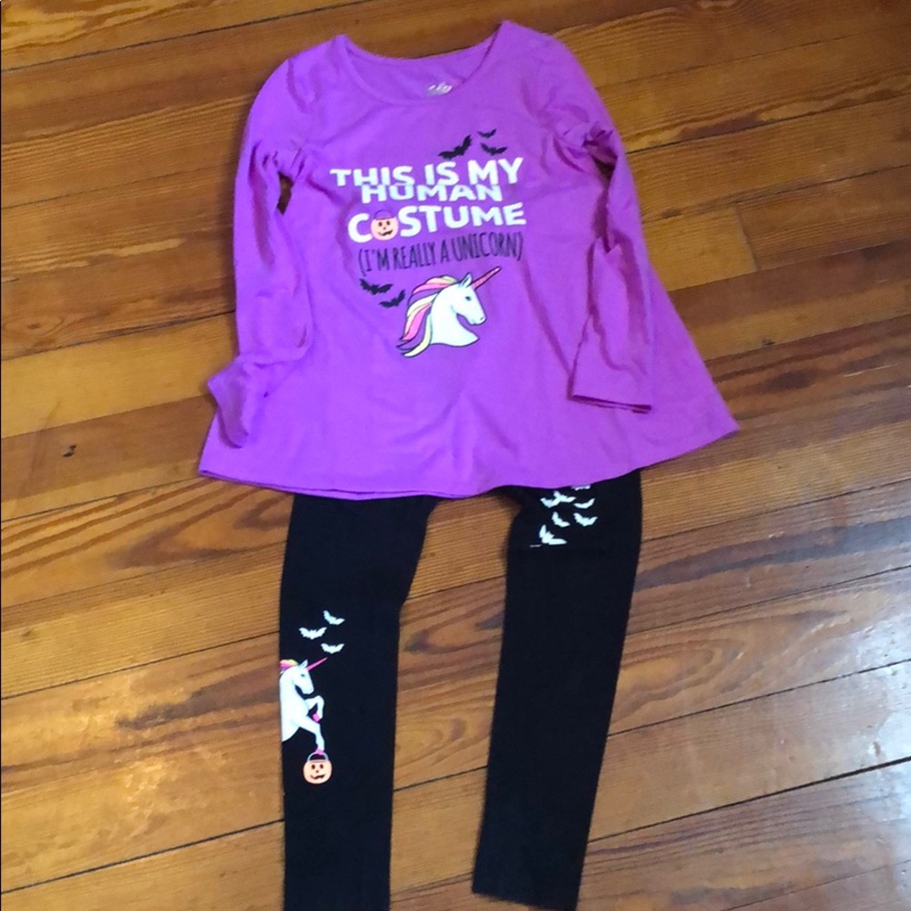 Justice Halloween outfit size 8